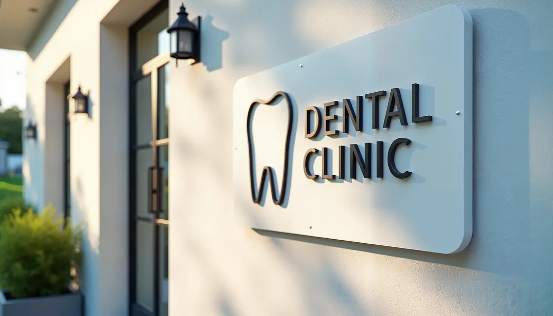dental clinic signage